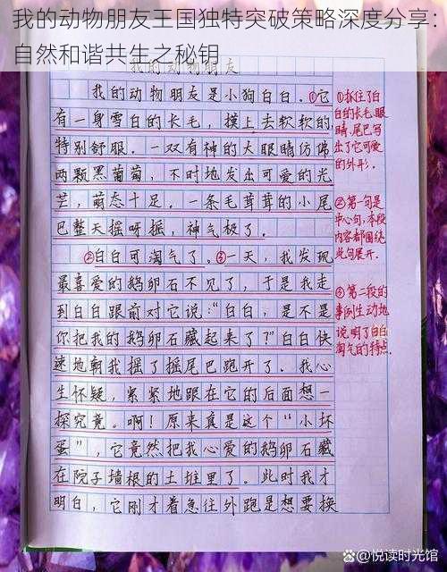 我的动物朋友王国独特突破策略深度分享:自然和谐共生之秘钥