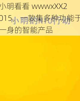 小明看看 wwwxXX2015,一款集多种功能于一身的智能产品